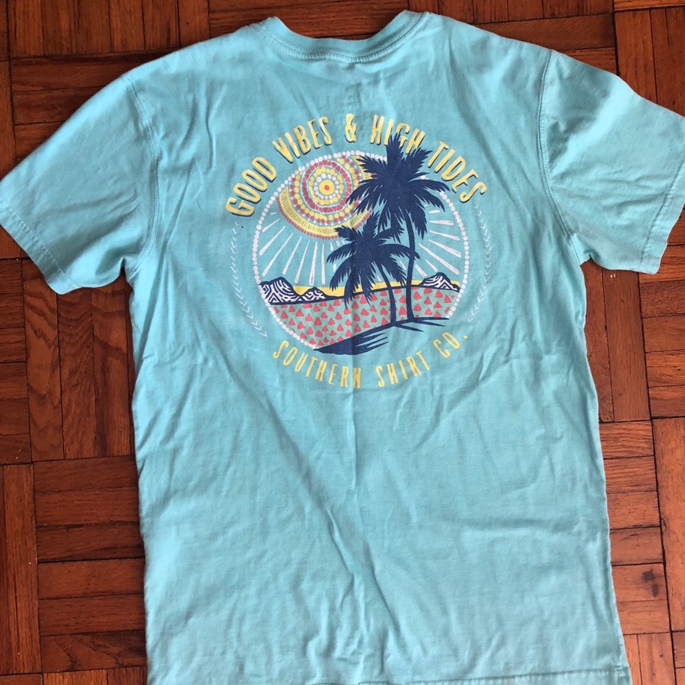 Southern Shirt Company Blue High Tides Tee